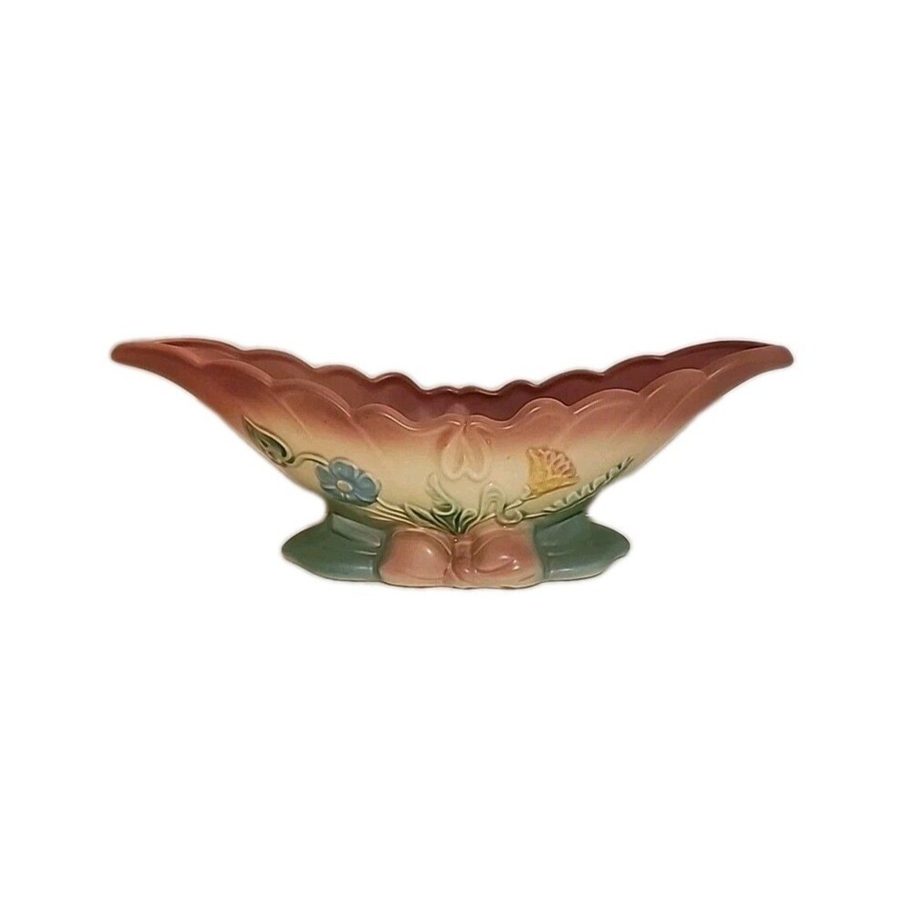 Hull Bow Knot Console Bowl B-16 - 13.5" Rare Find Vtg Pottery USA